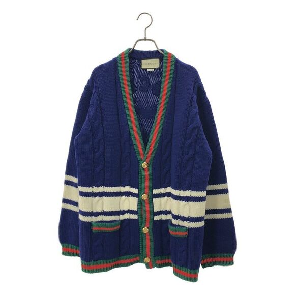 Gucci Other - Gucci | WOOL Cardigan W Patche Wool Bijou Knit Cardigan | M | Multicolor | Men's